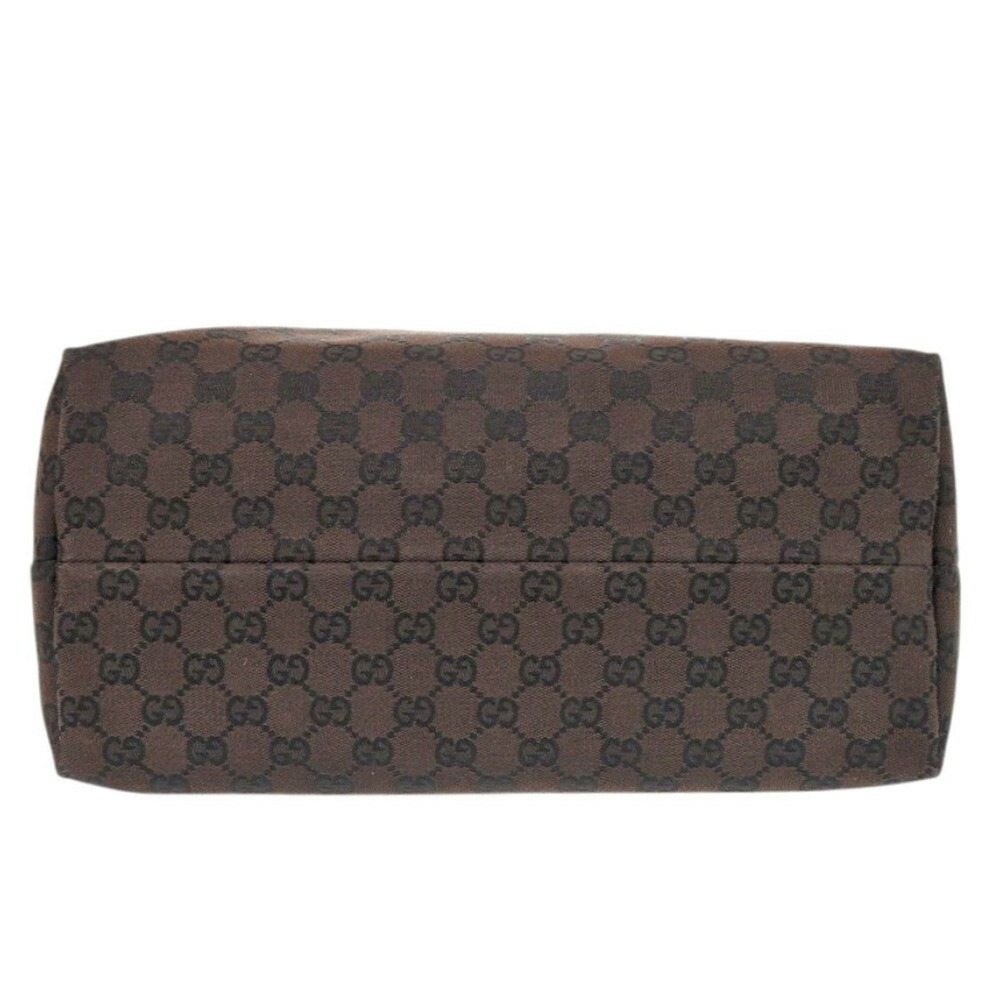 GUCCI Authentic Brown Canvas Tote Bag - Picture 4 of 9